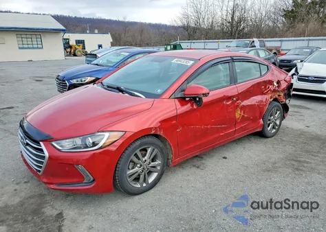 2017 Hyundai Elantra Se from USA, damaged, VIN 5NPD84LF3HH110623